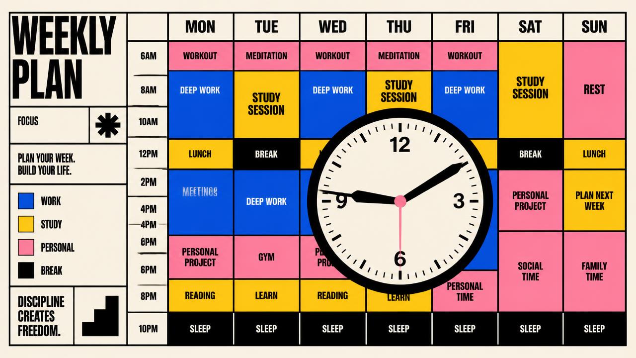 Méthode time blocking : le guide complet pour maîtriser tes journées