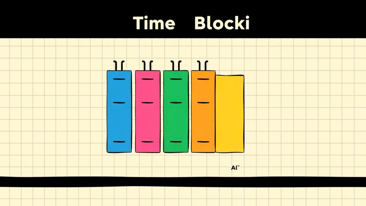 Productivité et planificateur IA : la méthode du time blocking expliquée